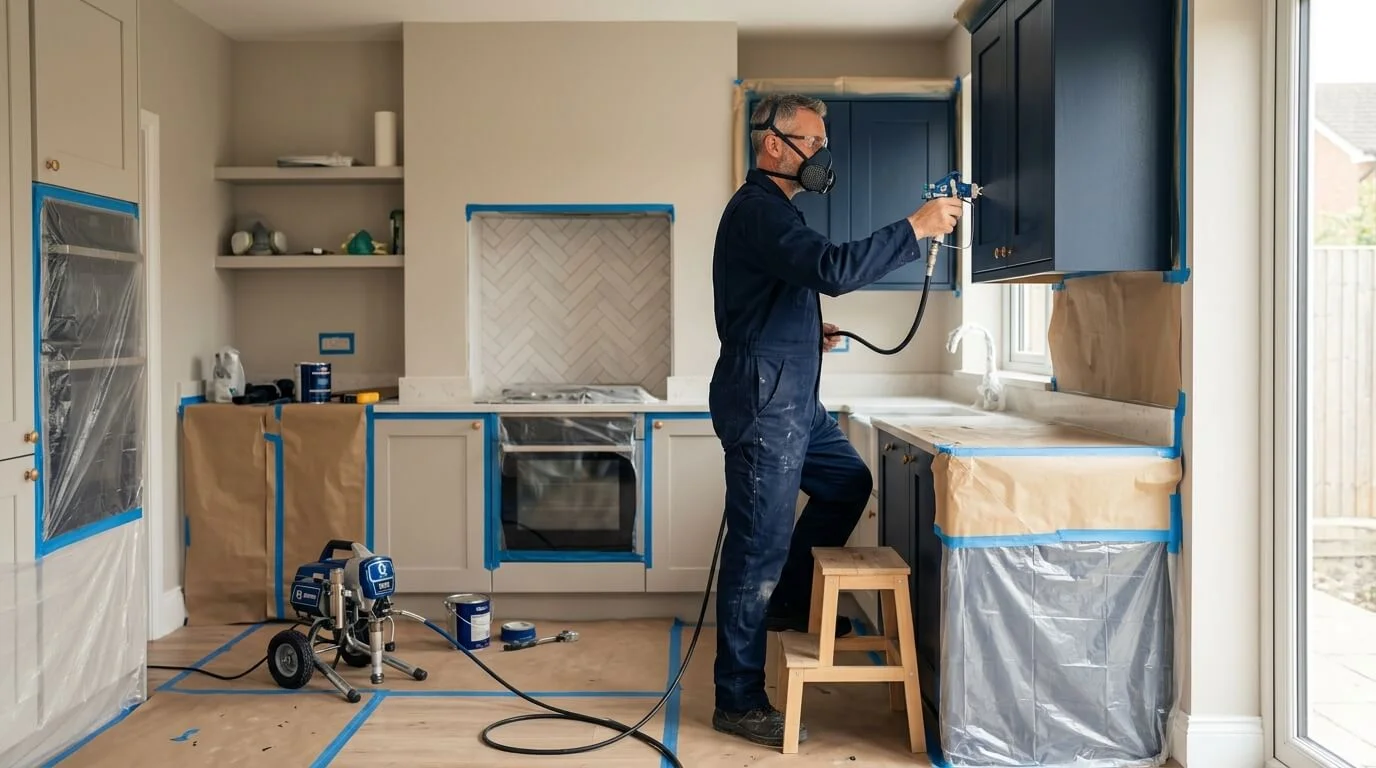 Kitchen spraying Oldham